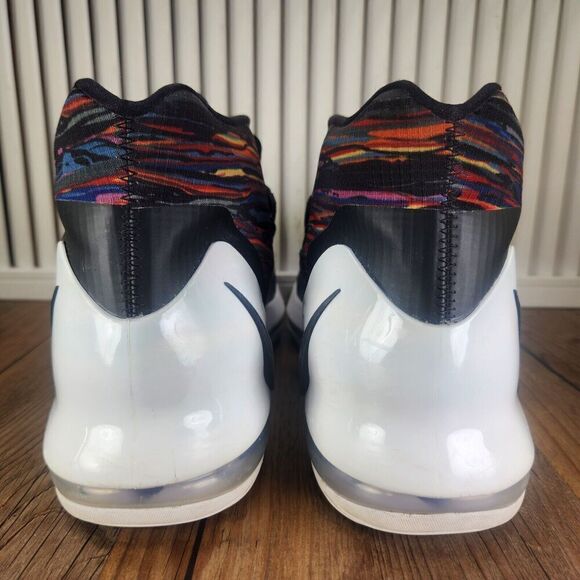Nike Air Force Max AR0974-100 Mens 11.5 Black White Multi  Nike Air Force Max AR0974-100 Mens 11.5 Black White Multi Mesh Basketball Shoes
